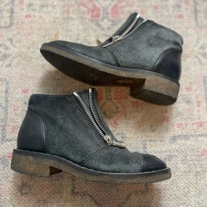 Chanel CC Cap toe Ankle Boot